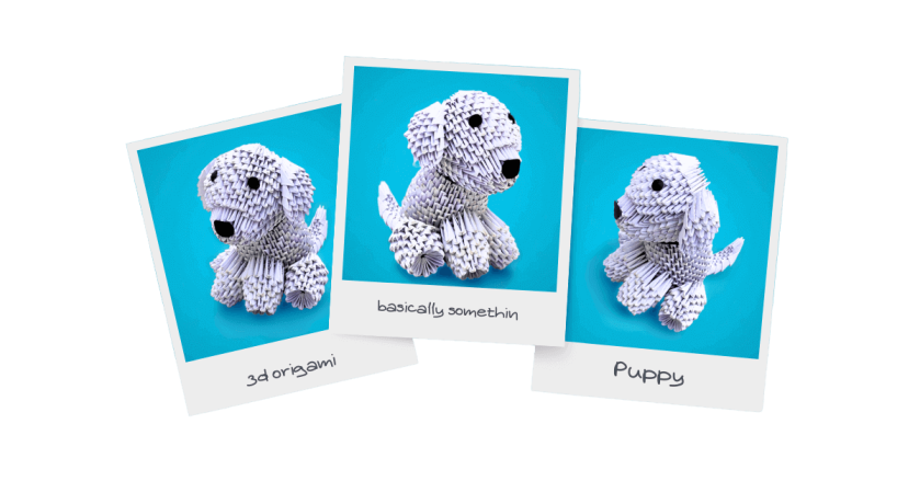 Pawsome Paper Craft! Un-leashing Cuteness with a DIY 3D Origami Puppy